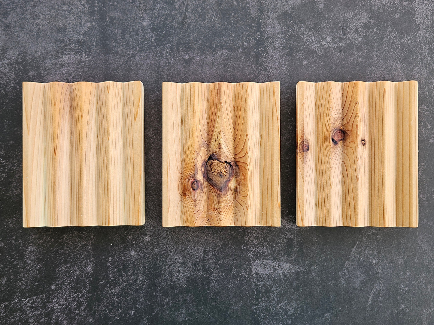 Handmade Cedar Soap Dish