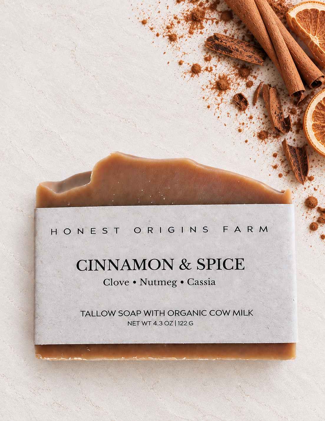 Cinnamon & Spice Tallow Soap
