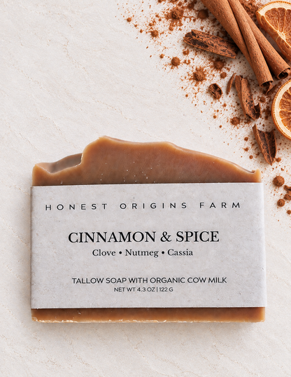 Cinnamon & Spice Tallow Soap