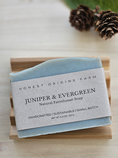 Juniper & Evergreen Soap