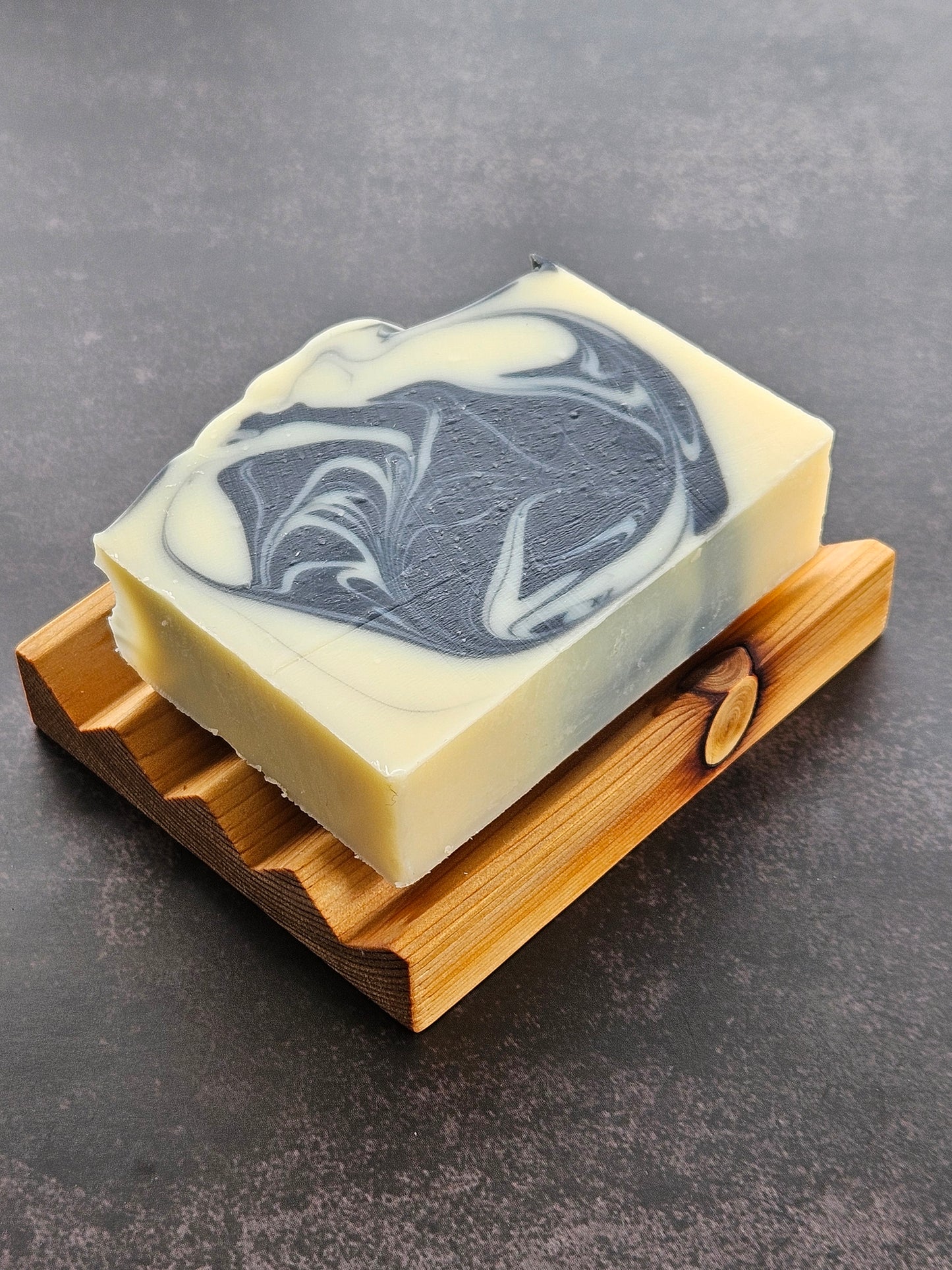Handmade Cedar Soap Dish