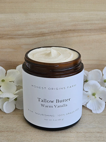 Warm Vanilla Tallow Butter