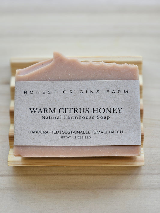 Warm Citrus Honey Soap