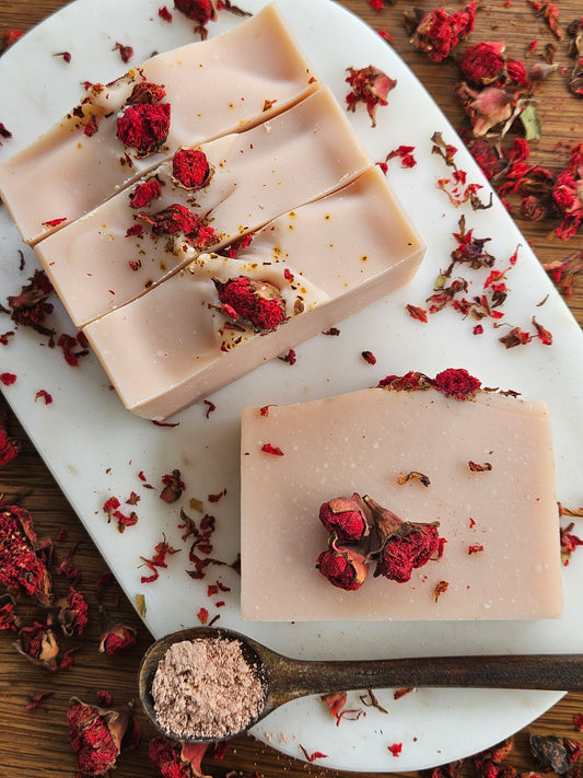 Wildflower Rose Ceramic Dish
