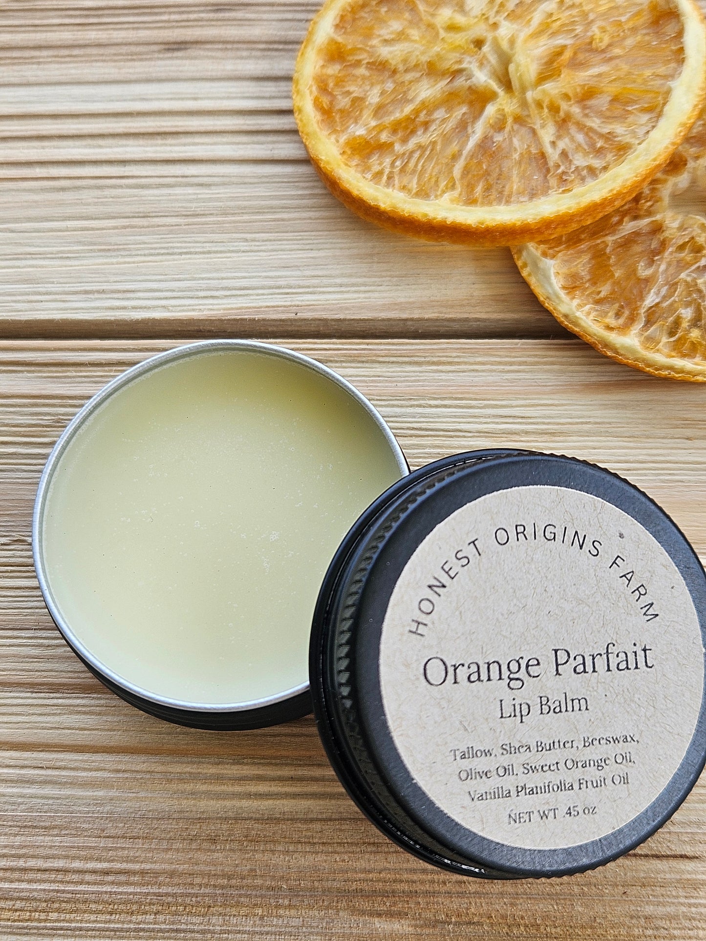 Orange Parfait Tallow Lip Balm