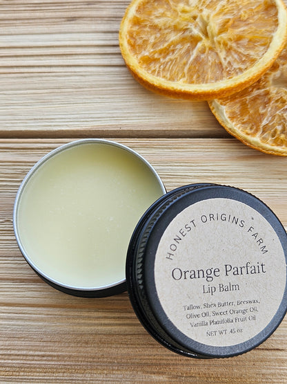 Orange Parfait Tallow Lip Balm