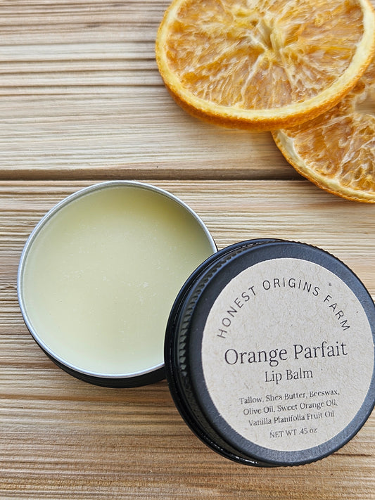 Orange Parfait Tallow Lip Balm