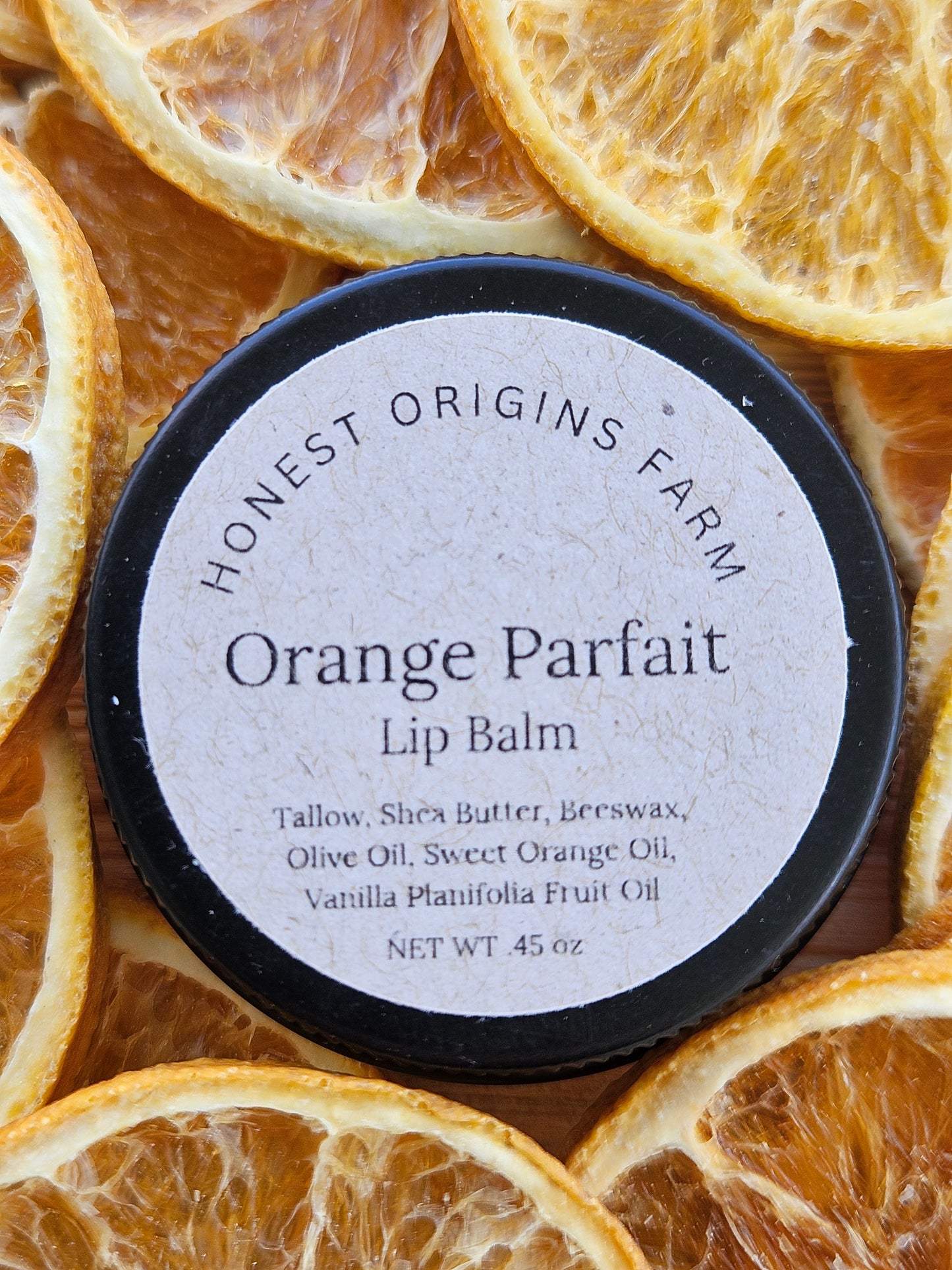 Orange Parfait Tallow Lip Balm