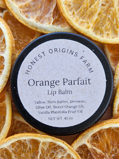 Orange Parfait Tallow Lip Balm