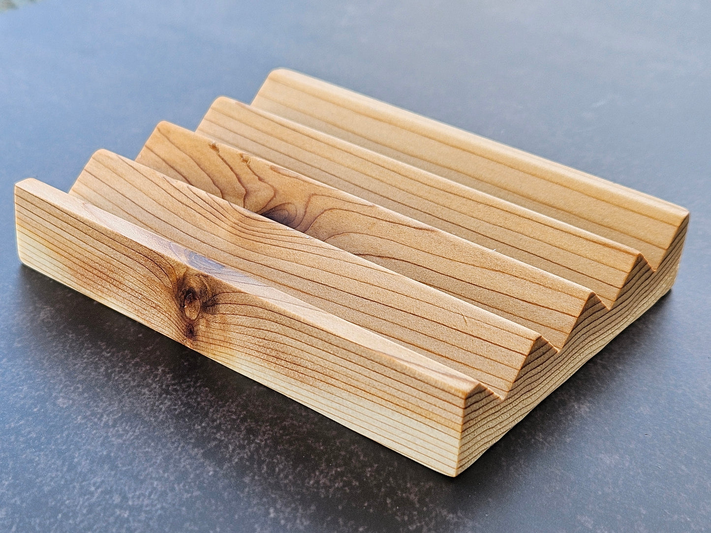 Handmade Cedar Soap Dish