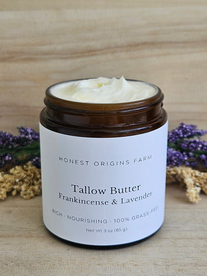 Frankincense and Lavender Tallow Butter