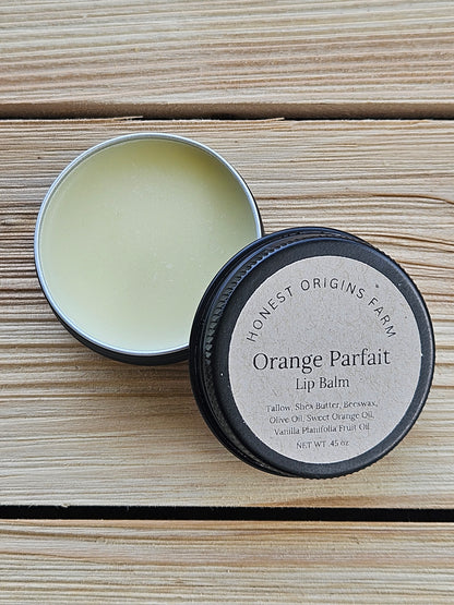 Orange Parfait Tallow Lip Balm