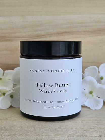 Warm Vanilla Tallow Butter